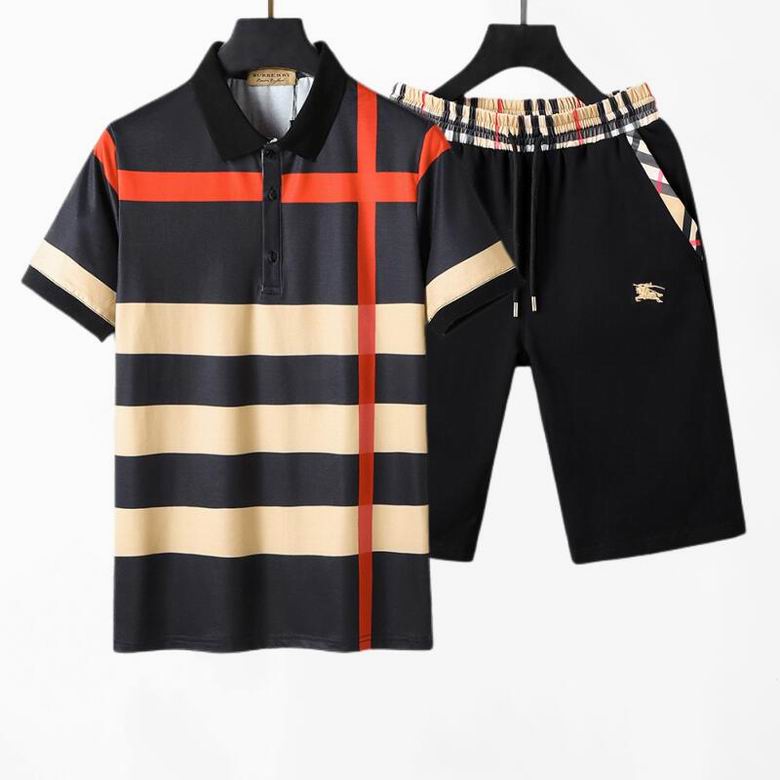 men Burberry suits set-064